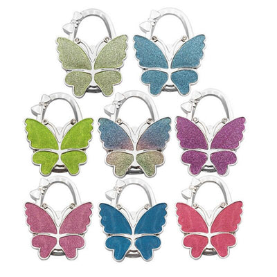 Outdoor Table Supplies Metal Butterfly Foldable Bag Purse Hook Bag Hanger/Purse Hook/Handbag Holder LX8665 - goldylify.com