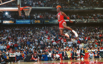 Jordan Classic Dunk Action Poster Home Decoration Sports Star Poster Wall Pictures for Living Room Canvas Painting Waterproof