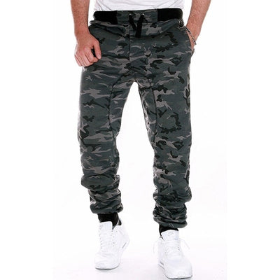 Camouflage Skateboard Hosen Für Männlichen Mode Beiläufige Dünne Hosen Mans Nahen Taille Fitness Hosen Hosen Für Männer
