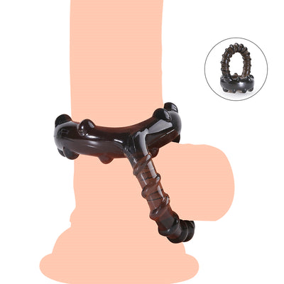 Erotische Sex Spielzeug Für Männer Penis Sleeve Ring Wiederverwendbare Kondom Verzögerung Ejakulation Penis Erweiterung Kondom Ring Erwachsene Masturbator