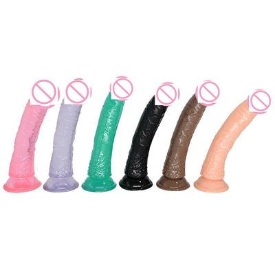 Anal Big Flexible Consolador Dildo Soft Jelly Crystal dildo Fantasy Penis for Women Adult Sex Toys for Female Pink/Purple