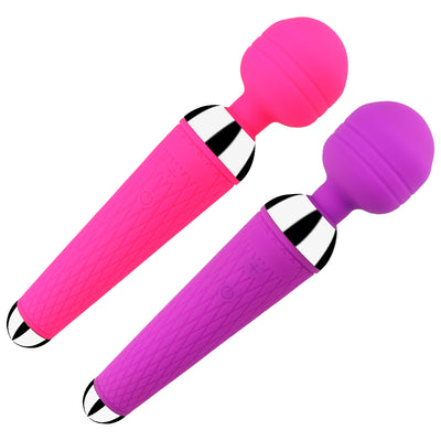 2020 Adult Product Shop 10 Speed Rechargeable Couples Silicone Wand Massager Pussy G Spot Vibrator Sex Toy for Women