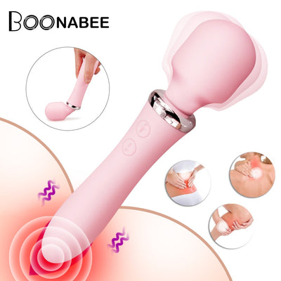 Leistungsstarke Zauberstab AV Vibrator für Frau Klitoris Stimulator G Spot Stick Vibrierenden Dildo Erwachsene Sex Spielzeug für Frauen USB aufgeladen