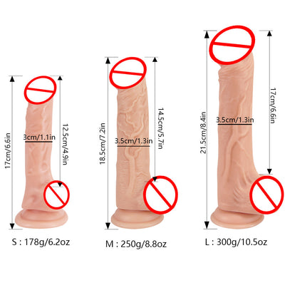 Haut gefühl Realistische Dildo Weiche Strapon Dildo Sex Spielzeug für Frau Big Penis Mit Saugnapf Weibliche Masturbation Sex Spielzeug