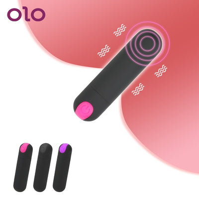 OLO 10 Speed Mini Kugel Vibrator Leistungsstarke Finger Design Starke Vibration G-spot Massager Sex Spielzeug für Frauen USB wiederaufladbare