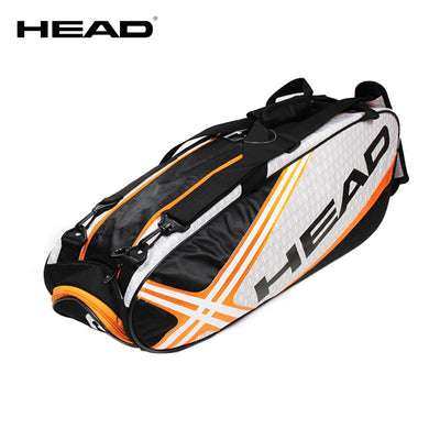 Original Head Tennis Bag Brand Tennis Racquet Bag 6-9 Piece Rackets Tennis Bag Nylon Dacron Tennis Racket Racquet Backpack Brand - goldylify.com