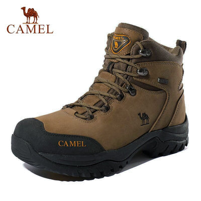 CAMEL Men Women High Top Hiking Shoes 2019 Durable Waterproof Anti-Slip Outdoor Climbing Trekking Shoes Military Tactical Boots - goldylify.com