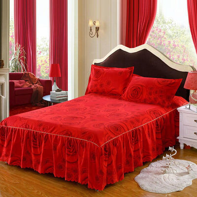 150x20 0cm/ 200x220cm Polyester Baumwolle Bettdecke Nur Rote Rose Blumen Gedruckt Weiche Bettdecke Bettdecke bett Abdeckung