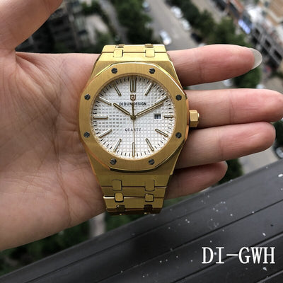 Men Watches Top Brand Luxury Quartz Watch Rosegold Male Fashion Business Watch 30m Waterproof Luminous Wristwatch - goldylify.com