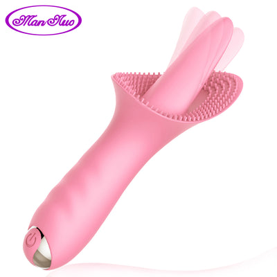 Silikon Innovative G-spot Vibrator Wiederaufladbare Zunge Massage 10 Geschwindigkeit Vibrierende Ruhig Klitoris Stimulator Sex Spielzeug für Frauen