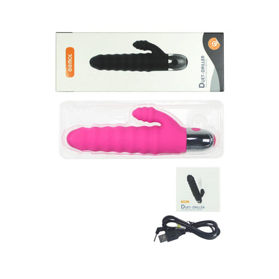 Electric g spot rabbit vibrator women sex toy for more fun