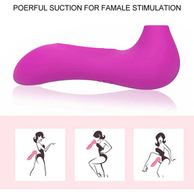 clit sucking sex toys 10 suction & vibration women vibrator dildo rechargeable clitoris stimulator
