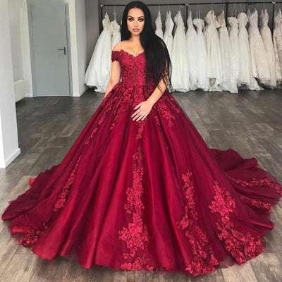 ELPR0000686 Wholesale 2020 bridal dress embroidered lace appliqued wedding dress