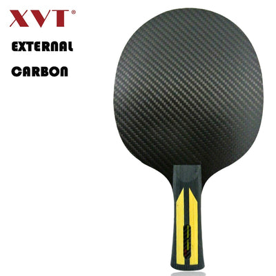 XVT Professional EXTERNAL CARBON Arylater Carbon Table Tennis Blade/ ping pong blade/ table tennis bat SEND WHOLE COVER CASE - goldylify.com