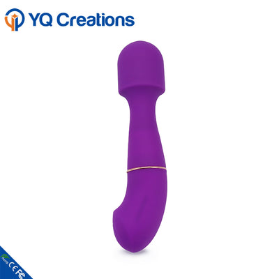 4 Vibrating  Interchangeable G Spot Clitoris  Wand  Massage Vibrator Sex Toy  for Women