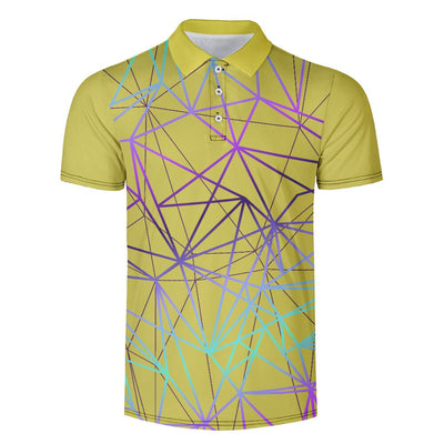 WAMNI 2019 New 3D Tennis T Shirt Camouflage Casual Sport Male Badminton Shirt Striped Turn-down Collar Quick Drying Polo-shirt - goldylify.com