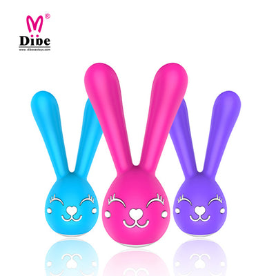 2 motor intense rabbit vibrator female sex toy ear nipple couple clit stimulation sexual tools with USB charge