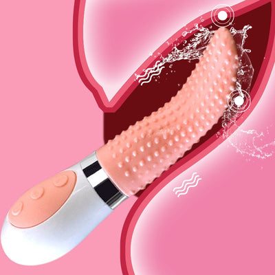Paare Flirten Zunge Vibrator Doppel Jump Eier USB Lade G-spot Klitoris Stimulation Sex Produkt Sex Spielzeug für Frauen s40