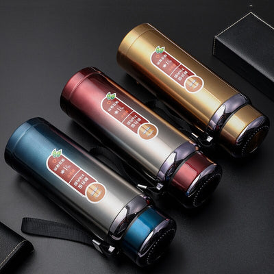 Double-wall Stainless Steel Thermos Water Bottle Vacuum Flasks Coffee Cup Portable Sport Vacuum Thermos 600/800/1000ml