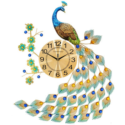 Simulation Peacock Head Wall Hanging American Style Ornament Simplicity Wall Decoration Mobili Stile Industriale Store Display - goldylify.com
