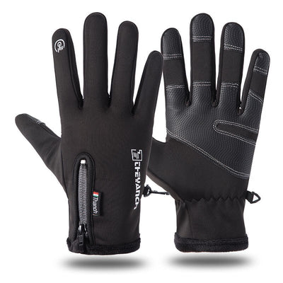 Winter Touch Screen Men's Ski Gloves Warm Rainproof Riding Full Finger Snowboarding Bike Cycling Sports Thermal Mitten Glove - goldylify.com