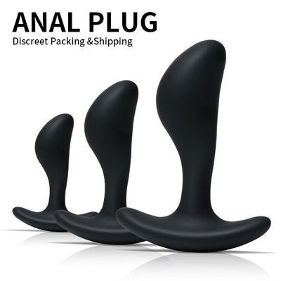 3 stücke Silikon anal plug set sex spielzeug für männer Butt Plug Spielzeug Prostata massager Anal Dildo für homosexuell Sex produkt Shop