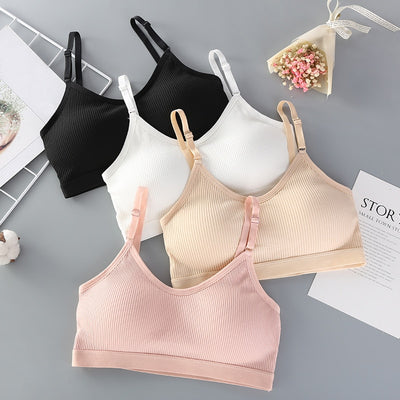 Seamless Brassiere Bras For Women Full Cup Breathable Bralette Wire Free Sleep Bra Tube Top - goldylify.com