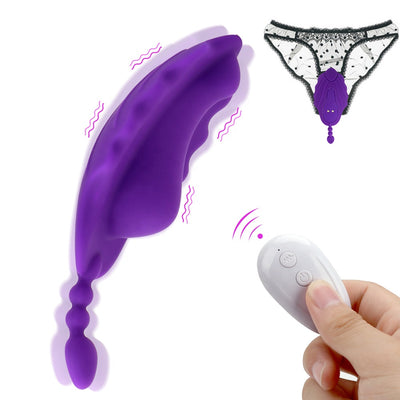 10 Frequencies Waterproof Silicone Vibrator Invisible panty Clitoris Stimulator Sex Toy for female  masturbator