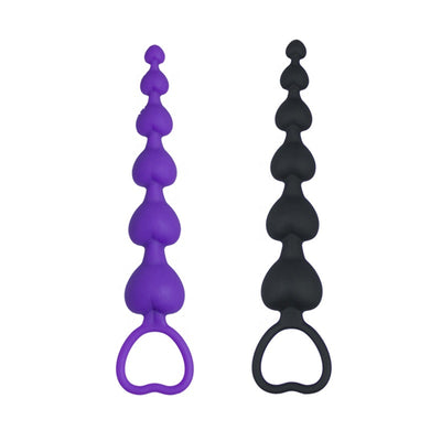 silicone anal beads adult sex toy, silicone sex toy for anal masturbation and expansion anal sex toy