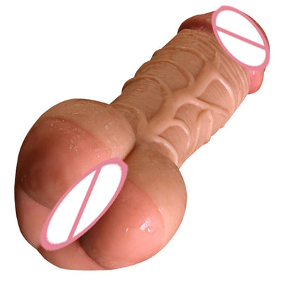 8inch penis sleeve unisex masturbate sex toy  couple sex toy male anal sex toy for gay