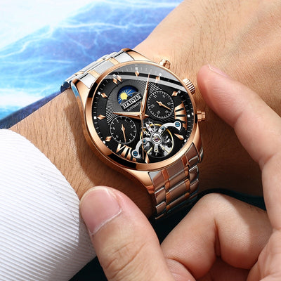 HAIQIN men's/mens watches top brand luxury automatic/mechanical/luxury watch men sport wristwatch mens reloj hombre tourbillon - goldylify.com