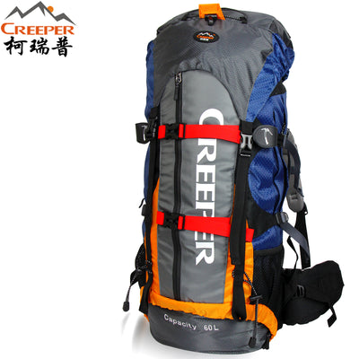Creeper Free Shipping Professional Waterproof Rucksack External Frame Climbing Camping Hiking Backpack Mountaineering Bag 60L - goldylify.com