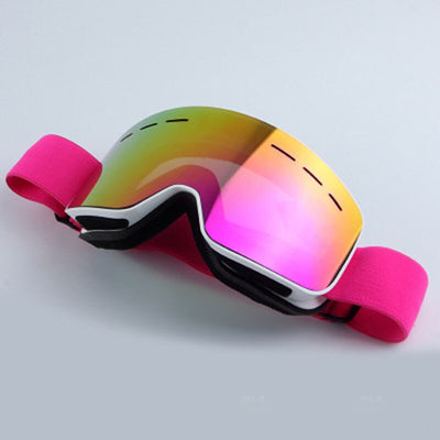 2018 NEW ski goggles double-layer anti-fog mountaineering ski goggles can be equipped with myopia - goldylify.com