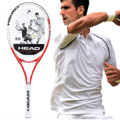 Head Tennis Racket Professional Padel Racquet Technical Carbon Aluminum Alloy Raqueta Tenis With String Original Bag Case - goldylify.com