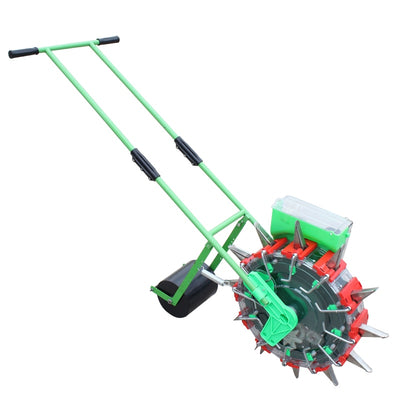 Hand Push Type Agricultural Planter Automatic Small Corn Peanut Vegetable Seeder Multi-function Rapeseed On-demand Device - goldylify.com