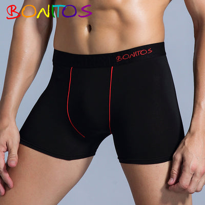 Boxershorts Men Boxer Men Underwear Sexy Boxer Gay Calecon Man Cotton Male Underwear for Man Under Wear Penis Long Brand - goldylify.com