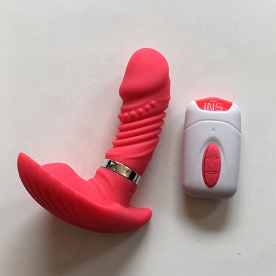 2019 new wireless loving shell thrusting dildo sex toy women vibrator sex toys for female