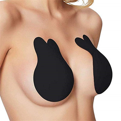 Reusable Women Breast Petals Lift Nipple Cover Invisible Petal Adhesive Strapless Backless Stick on Bra Silicone Breast Stickers - goldylify.com