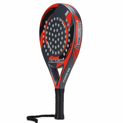 Kawasaki Padel Tennis Carbon Fiber Soft EVA Face Tennis Paddle Racquet Racket with Padle Bag Cover and Free Gift Power 600 - goldylify.com