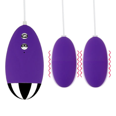 Zwei Ei Vibrator Muti-Geschwindigkeiten Anal Vagina Ball G-spot Stimulator Sex Spielzeug für Frauen Paare Erwachsene Dual vibrierende Ei Wasserdicht