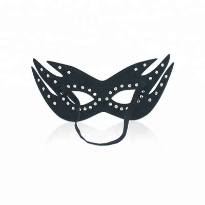 Ladies Leather Masquerade Party Masks BDSM flirt Mask