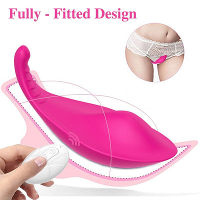2 In 1 Female Masturbation Tool Butterfly G-spot Sex Machines Remote Control Vibrator for Women