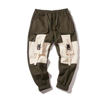 EWQ / can ship men's wear 2020 hit color casual trousers Three-dimensional many Pocket Loose Tide Overalls sweatpants 9Y812 - goldylify.com
