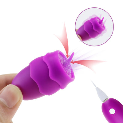 Kraftvoll Vibrierender Ei Kugel Vibrator USB Vibromasseur Sex Spielzeug für Frauen Lecken Klitoris Stimulator G spot Massager Wasserdicht