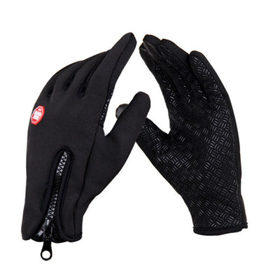 Winter outdoor sports windproof bicycle gloves men and women waterproof motorcycle riding hiking ski gloves - goldylify.com