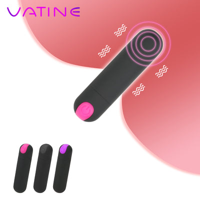 VATINE 10 Speed Mini Kugel Vibrator G-spot Massager Starke Vibration Sex Spielzeug für Frauen Leistungsstarke Finger Design USB wiederaufladbare