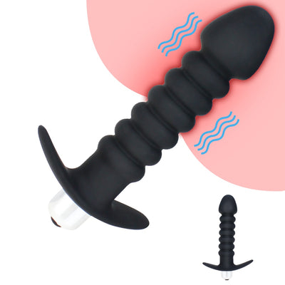 Anal Butt Plug Dildo Vibrator Prostata Massage Bead-Vibration Modi Stimulator Butt Plug Sex Spielzeug für Männer Frauen Paare