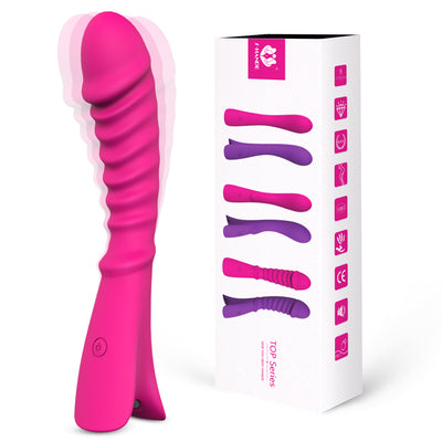 Hot sale Silicone G Spot 9 Vibration modes Vibrating vibrator sex toy women adult