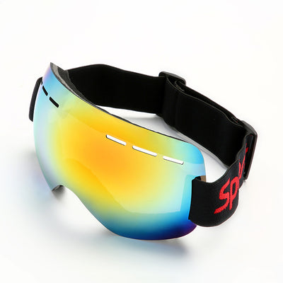 New Fashion Glasses Snowboard Ski Goggles Gear Skiing Sport Adult Glasses Anti-fog UV Dual Lens Winter Sports Equipment - goldylify.com