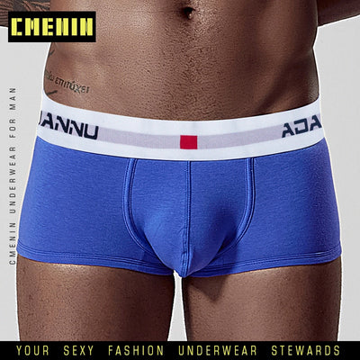100% Cotton Men Underwear Boxer Mens Underpants Boxers Shorts Lingerie Cueca Male Panties Under Wear Breathable Boxershorts AD45 - goldylify.com